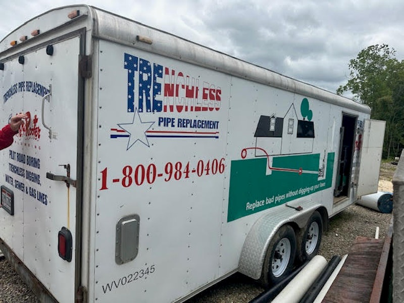 Complete Pipe Lining Trailer